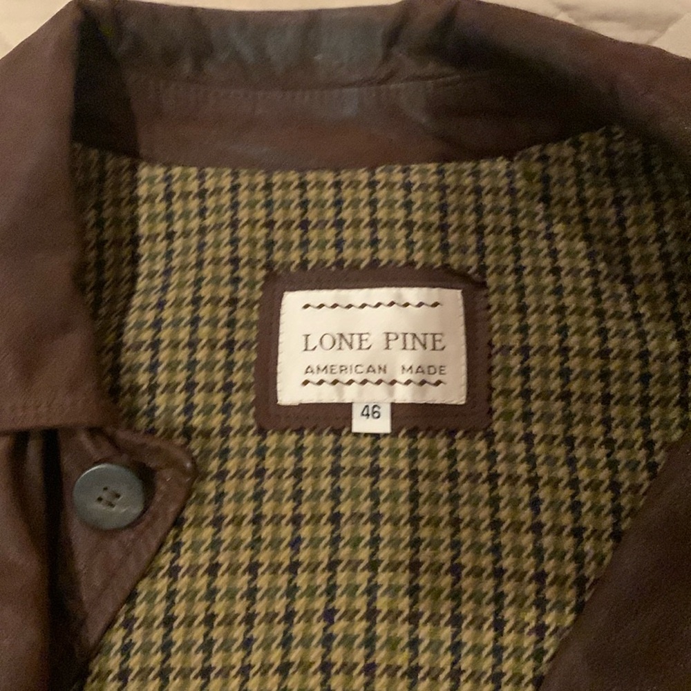 Men's Lone Pine leather jacket